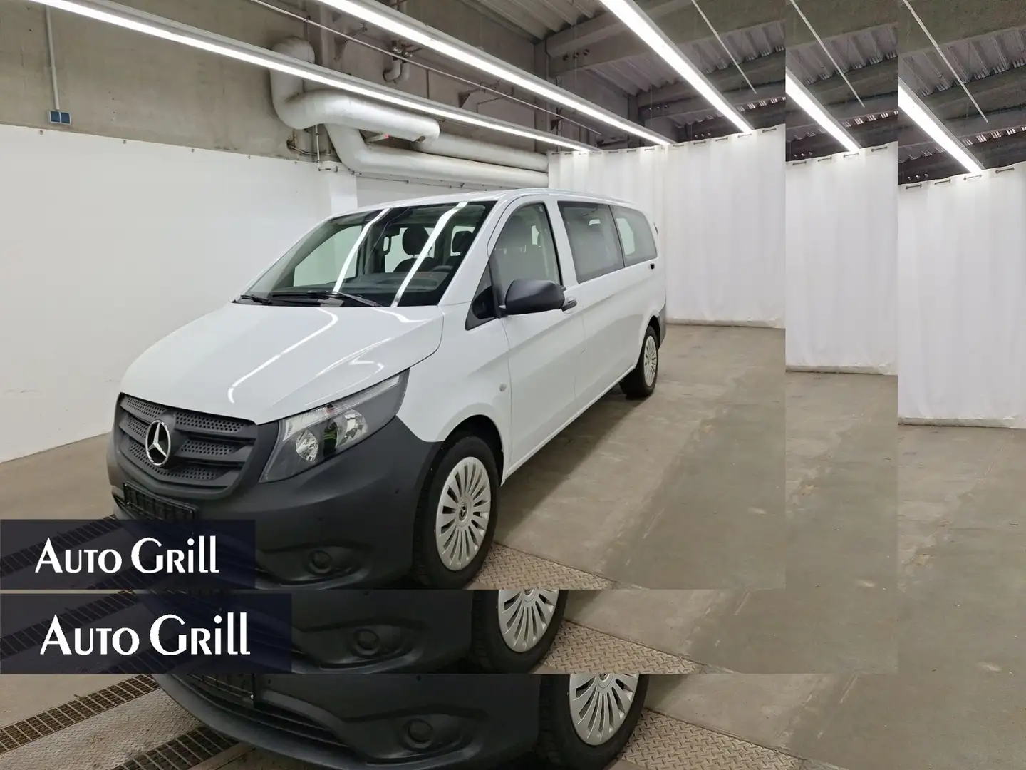 Mercedes-Benz Vito Tourer Pro Extralang +Cam.+Navi+AHKVorb+Totw Weiß - 1