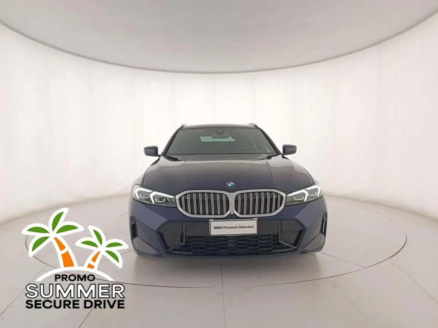 BMW 330 d Touring mhev 48V Msport xdrive auto Azul - 2