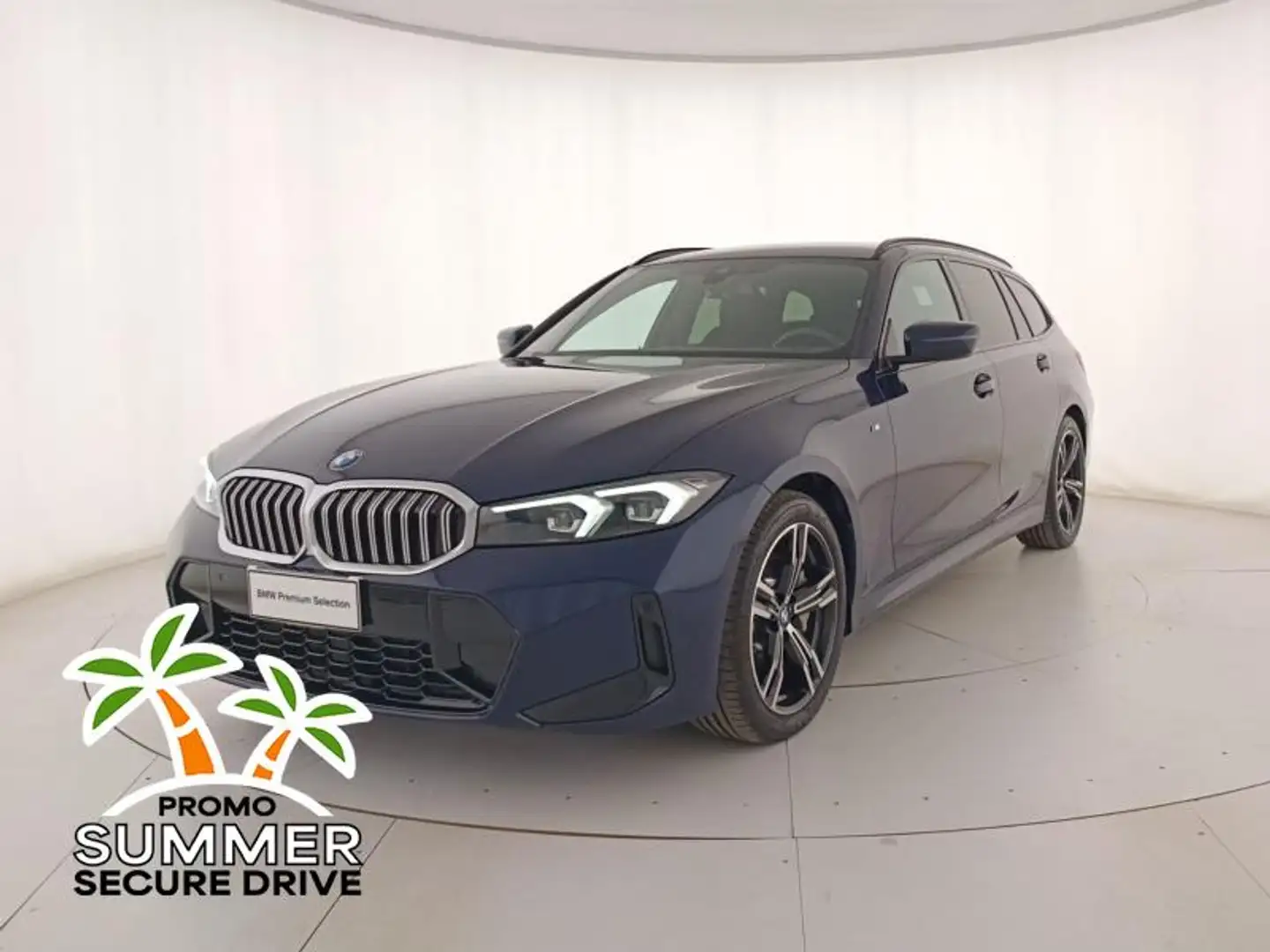 BMW 330 d Touring mhev 48V Msport xdrive auto Azul - 1
