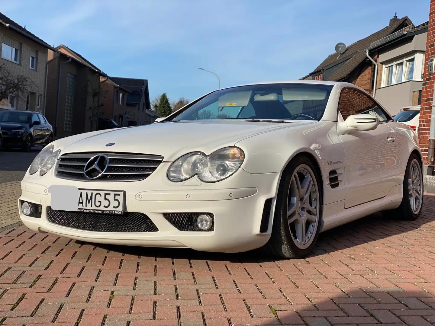 Mercedes-Benz SL 55 AMG SL 55 AMG Automatik bijela - 2