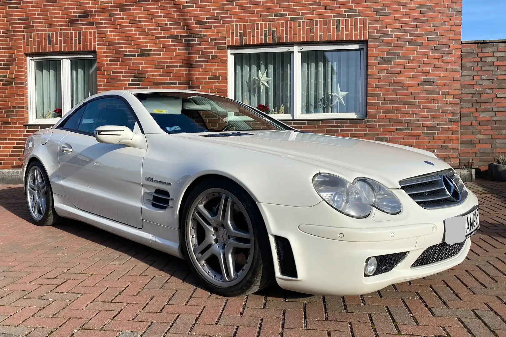Mercedes-Benz SL 55 AMG SL 55 AMG Automatik bijela - 1