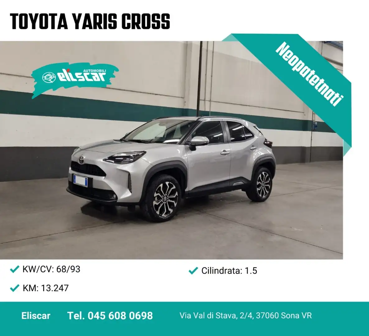 Toyota Yaris Cross 1.5 Hybrid 5p. E-CVT Trend Argent - 1