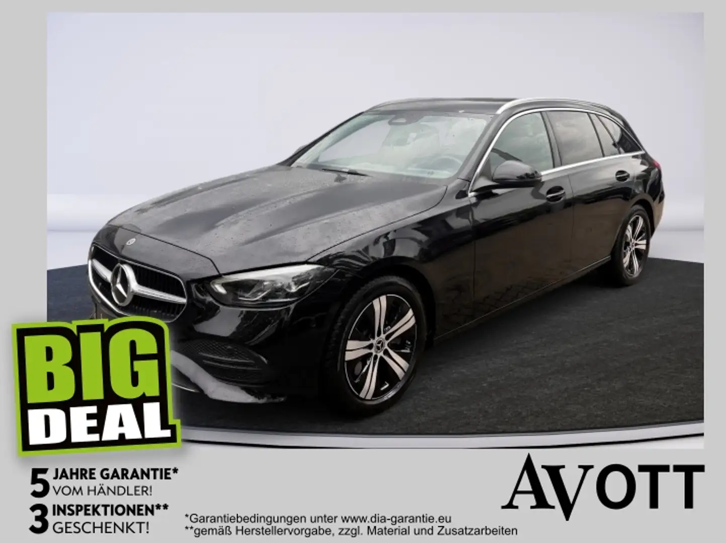 Mercedes-Benz C 200 d T Ö-Edition Klima 360 Grad Kamera Schwarz - 1