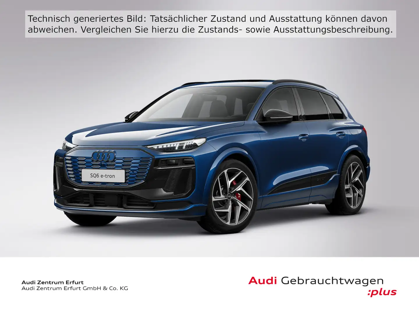 Audi SQ6 e-tron SQ6 e-tron quattro edition one blue Blau - 1