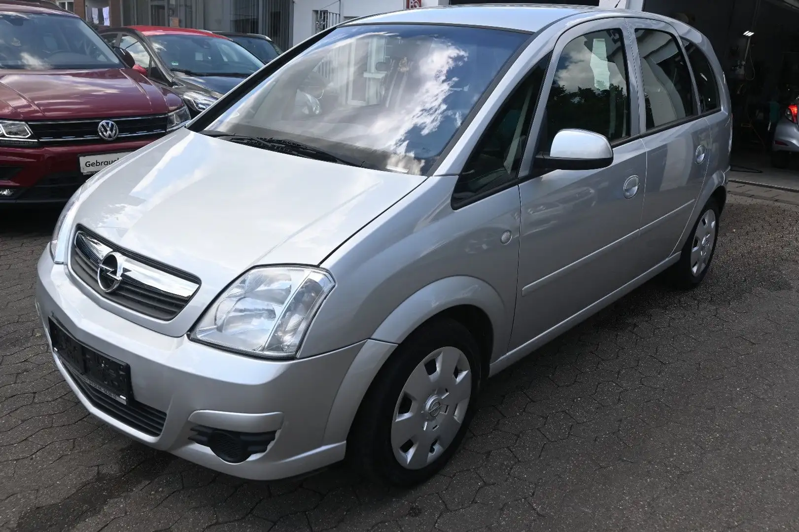 Opel Meriva Edition*Automatik*PDC*Klima*88.000km Silber - 1