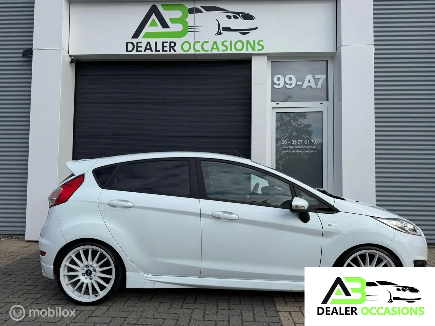 Ford Fiesta 1.0 EcoBoost ST Line,5 Drs,Clima,Cruise control Blanc - 2