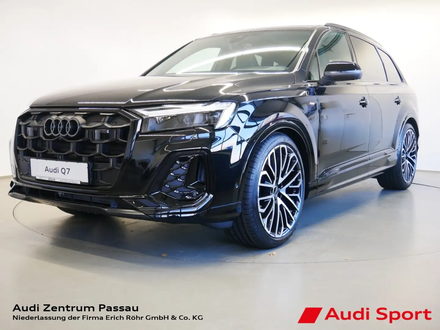 Audi Q7 50 TDI tiptr. MATRIX AHK PANO Negro - 1