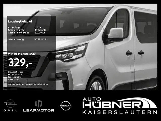 Nissan Primastar Kombi Tekna Navi|Kamera|Sitzheizung|LED