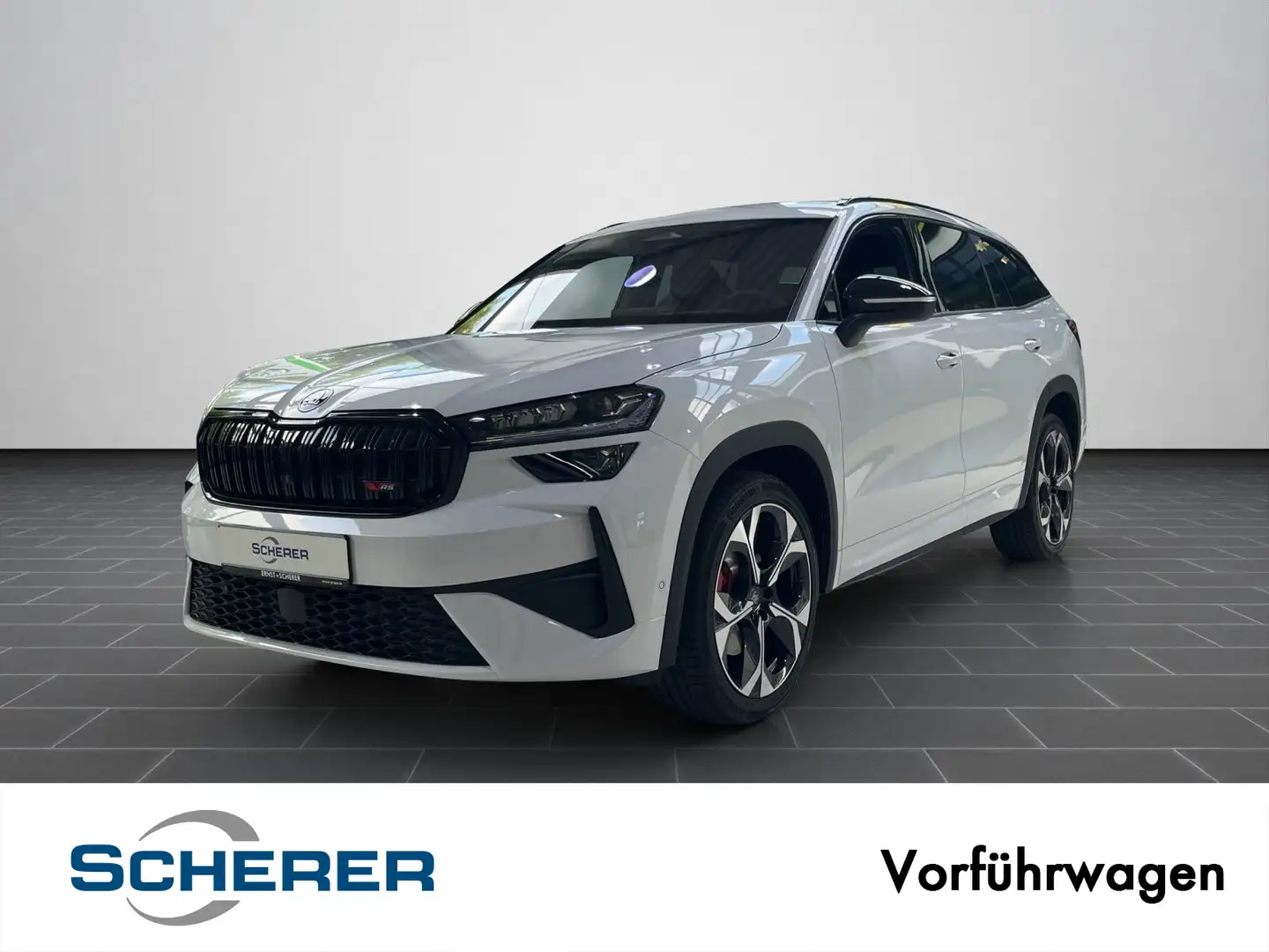 Skoda Kodiaq RS 2,0 TSI 195 kW 7-Gang-DSG 4x4 Weiß - 1