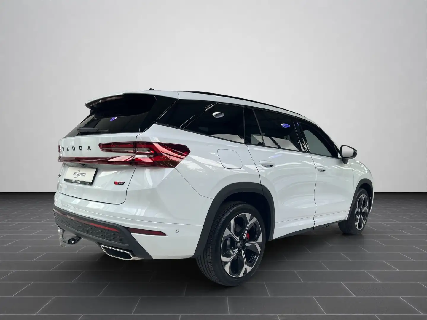 Skoda Kodiaq RS 2,0 TSI 195 kW 7-Gang-DSG 4x4 Weiß - 2