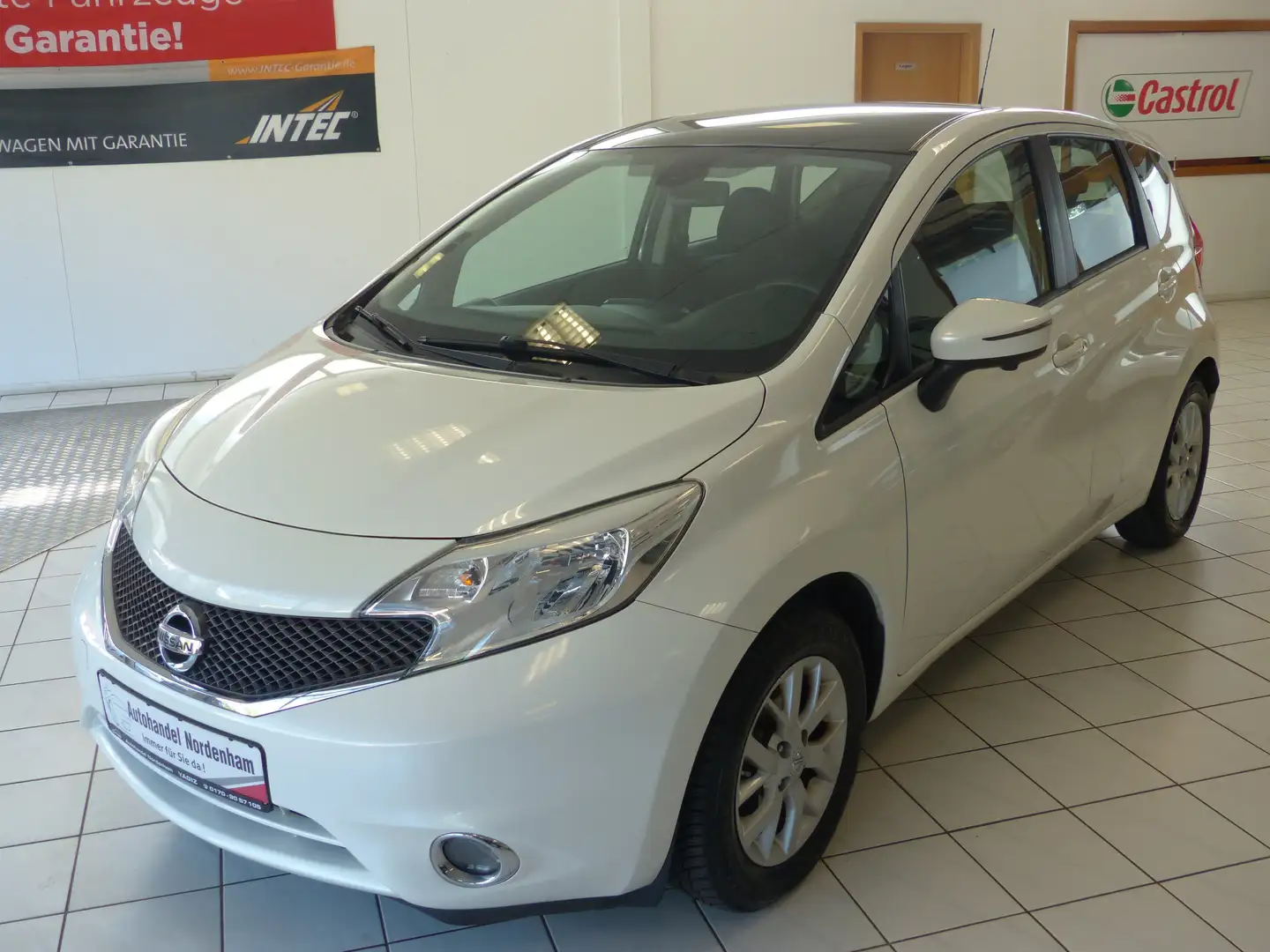 Nissan Note 1.2 Acenta*KLIMA*NAVI*2.HD*TÜV 09/2026* Weiß - 2