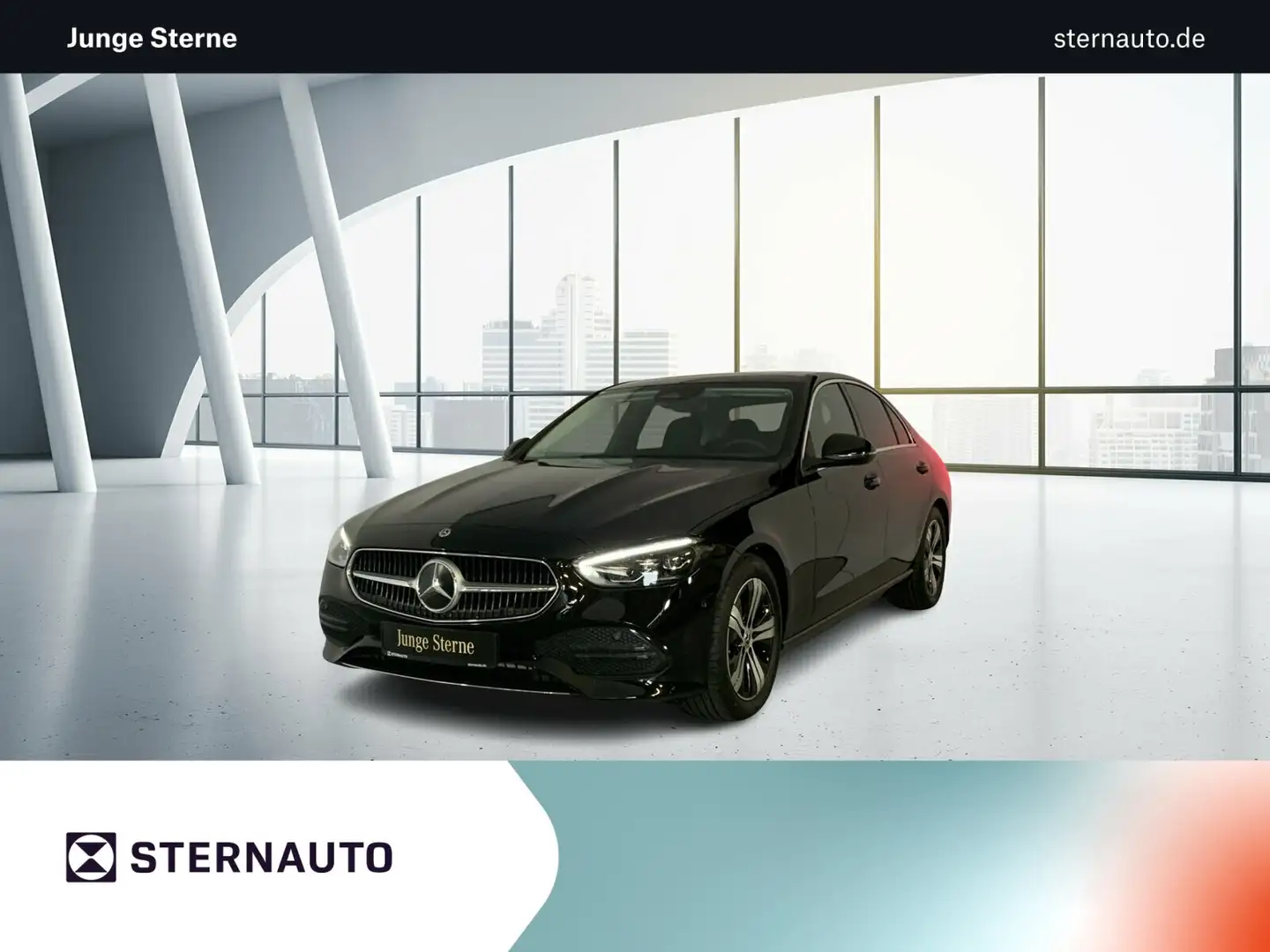 Mercedes-Benz C 180 C 180 AVANTGARDE Schiebedach AHK Totwinkel Schwarz - 1