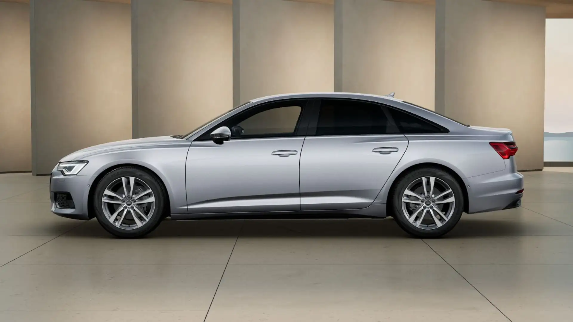 Audi A6 45 TFSI qu. Winterr.*360*Matrix*HuD Silber - 2