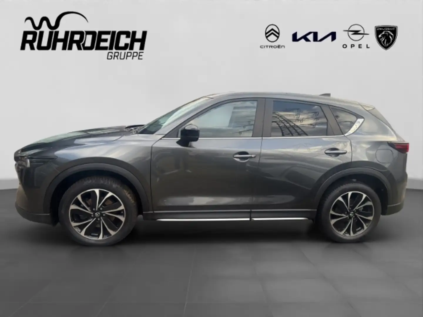 Mazda CX-5 Newground AWD HUD Navi 360 Kamera LED Dyn. Kurvenl Gris - 2