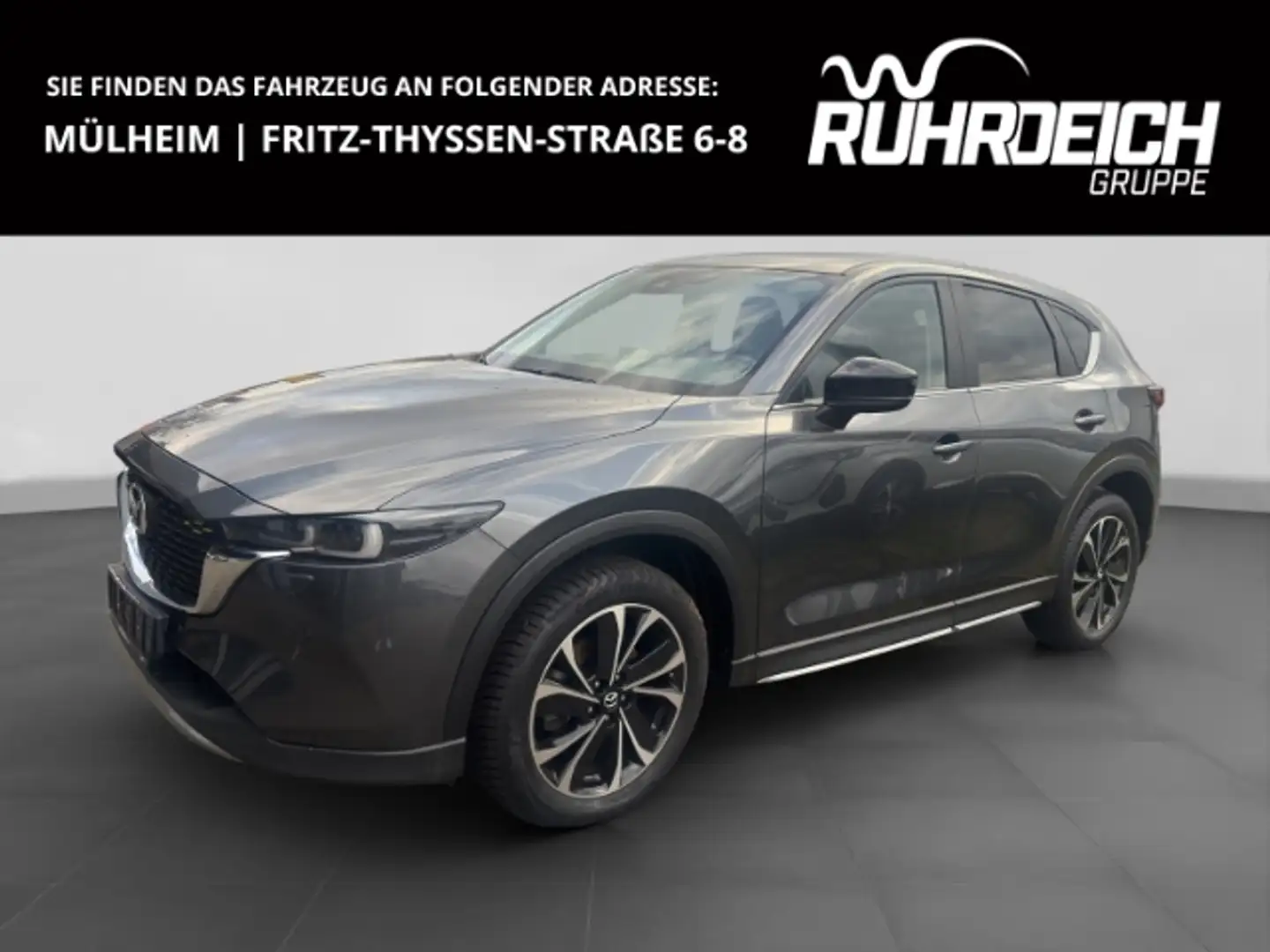 Mazda CX-5 Newground AWD HUD Navi 360 Kamera LED Dyn. Kurvenl Gris - 1