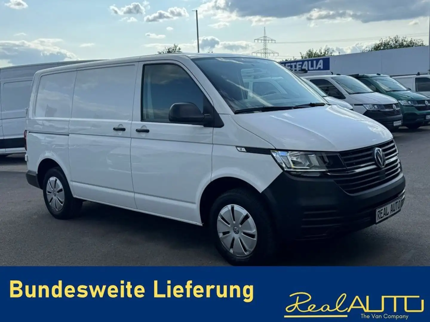 Volkswagen T6 Transporter 6.1Kasten TDI Klima*Flügeltür Wit - 1