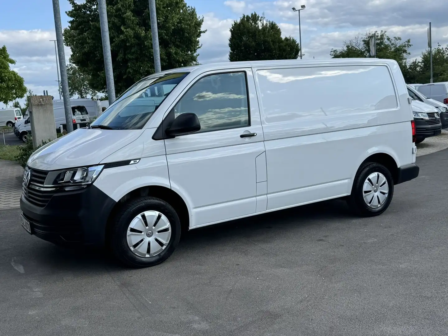 Volkswagen T6 Transporter 6.1Kasten TDI Klima*Flügeltür Wit - 2