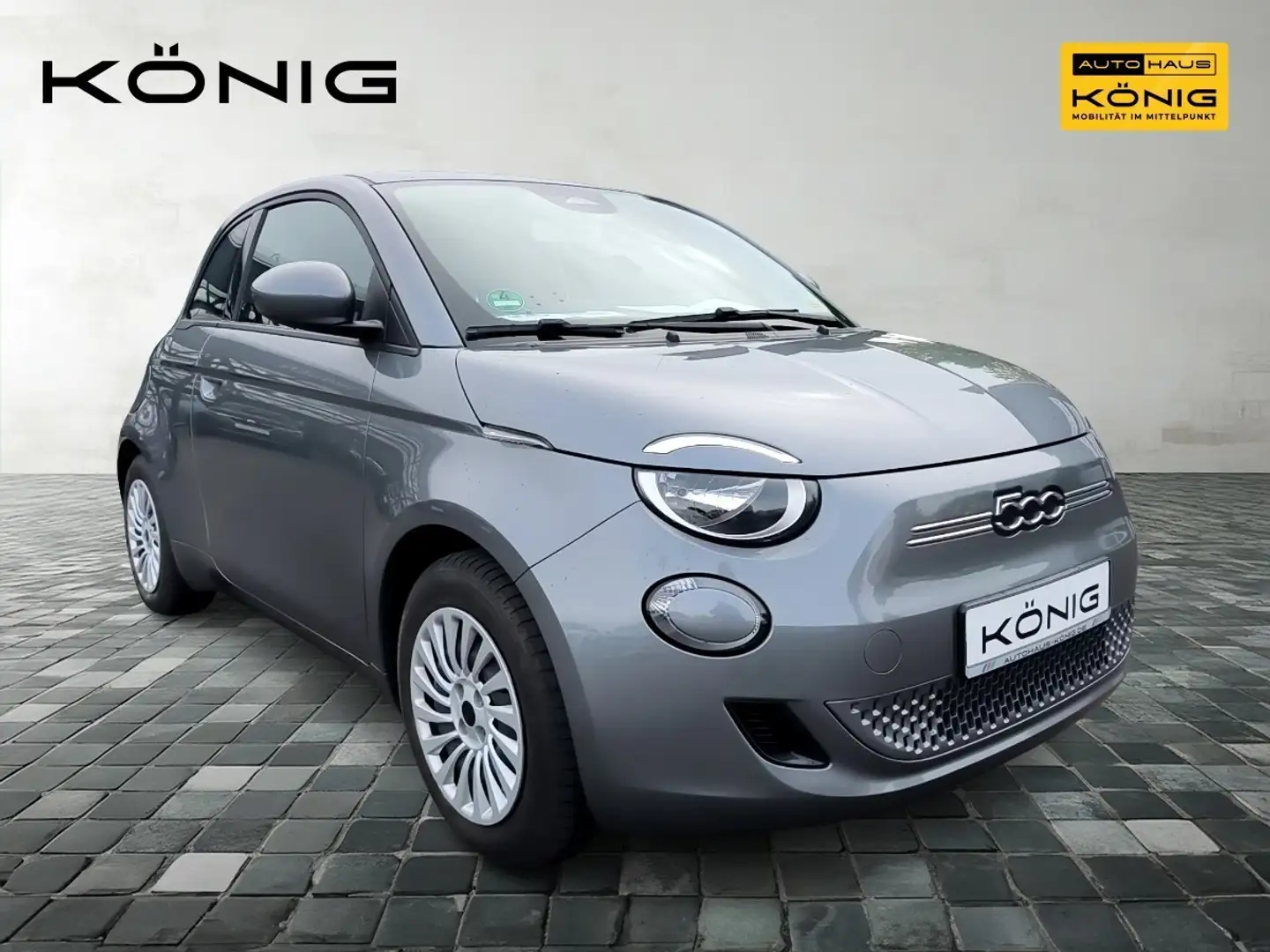 Fiat 500e Base 42kWh KLIMA*CARPLAY*ANDROID-AUTO Grau - 2