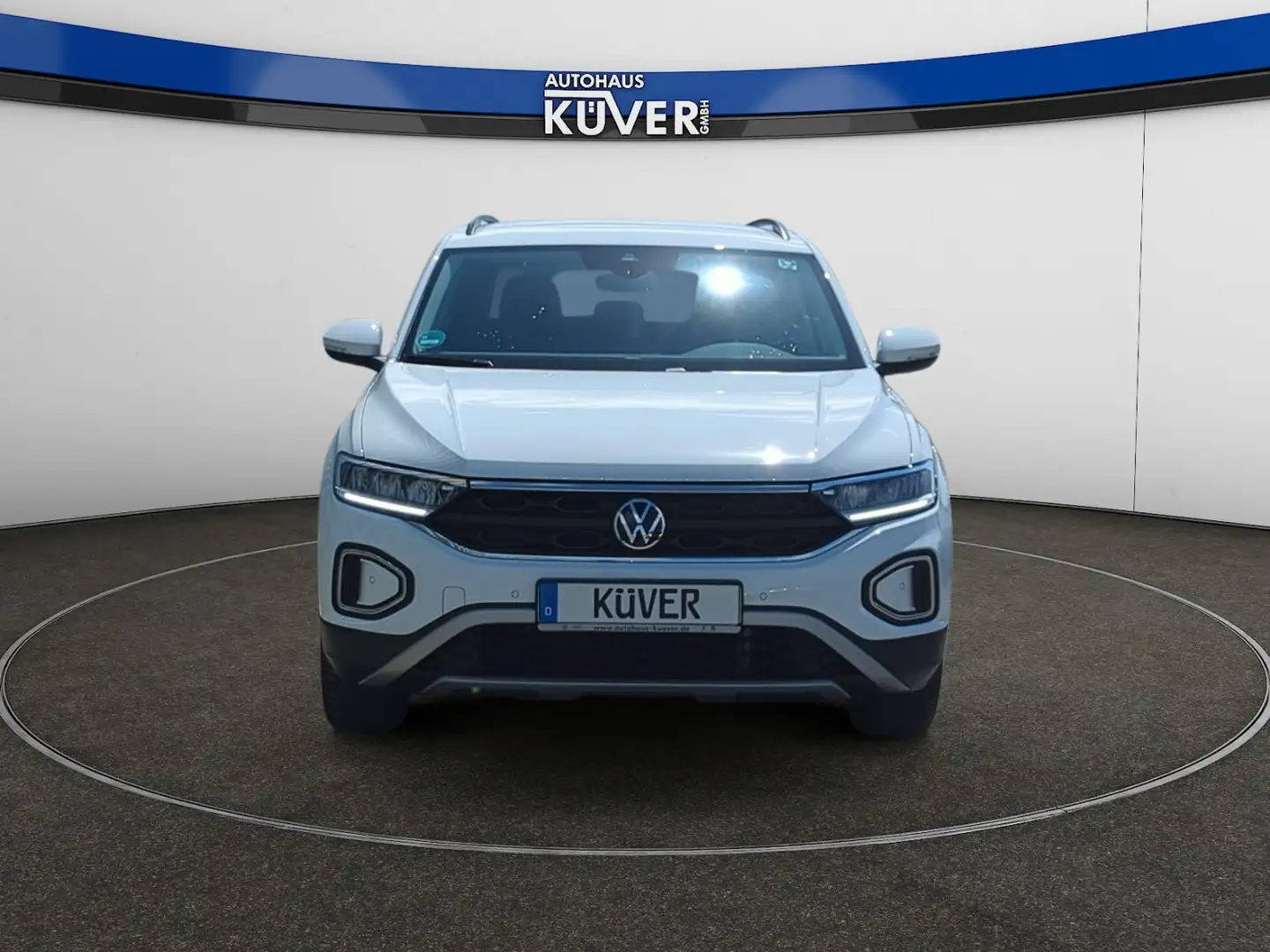 Volkswagen T-Roc Life 1,0 TSI ACC+Shzg+Einparkh+CarPlay+GJR Weiß - 2