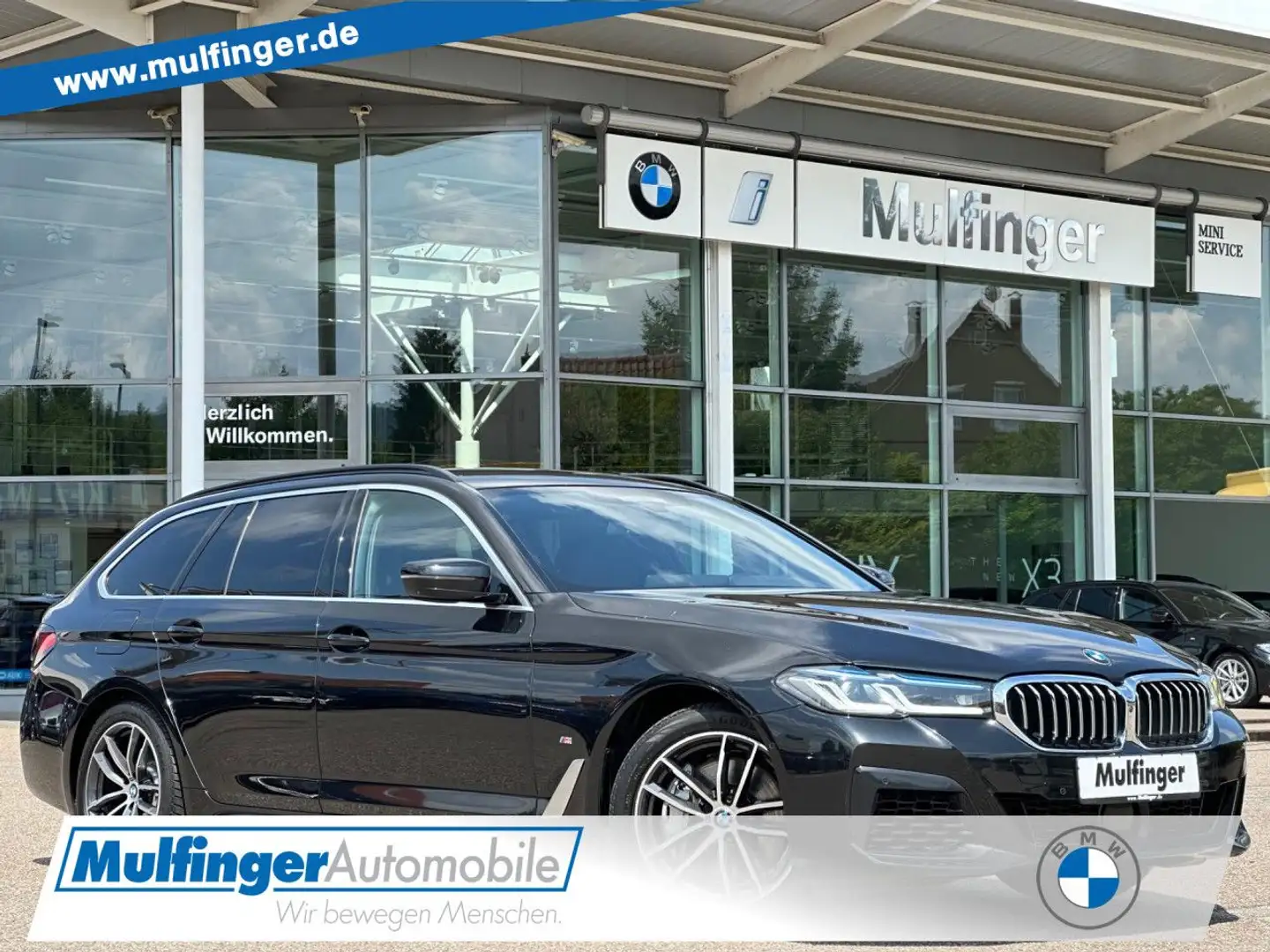 BMW 540 i xDr.T. M Sport Laser HUD ACC HiFi AHK Park+ Schwarz - 1