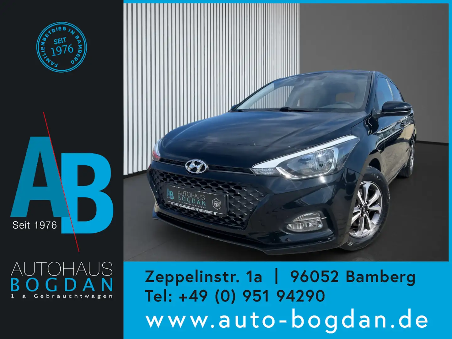 Hyundai i20 YES! AHK*Navi*Kamera*Tempomat*PDC*SHZ*LHZ Noir - 1