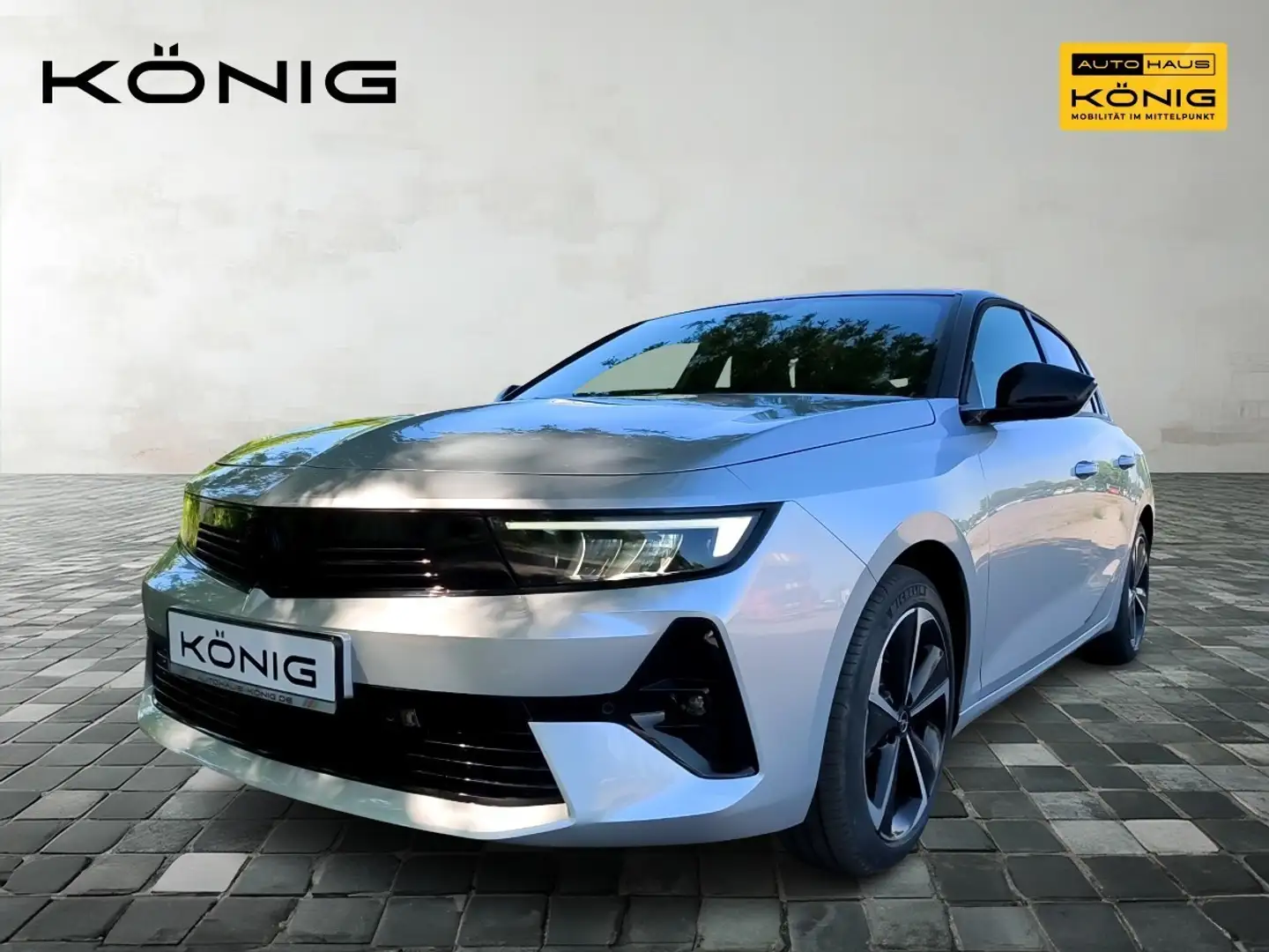 Opel Astra 1.2 DI 48V GS eDTC *SHZ*RFK*CarPlay* Silber - 1