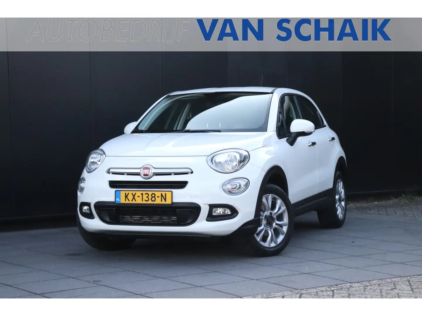 Fiat 500X 1.4 Turbo MultiAir PopStar | PDC | LMV | CRUISE | Wit - 1