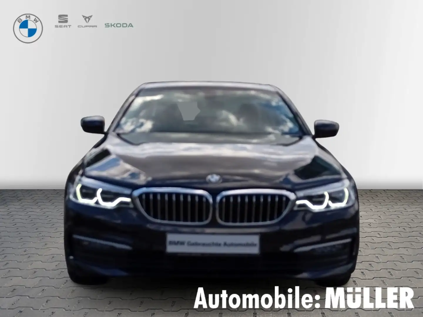 BMW 520 dxDrive Lim.+KEYLESS+KAMERA+HUD+ADPT.LED+GSD+ Schwarz - 2