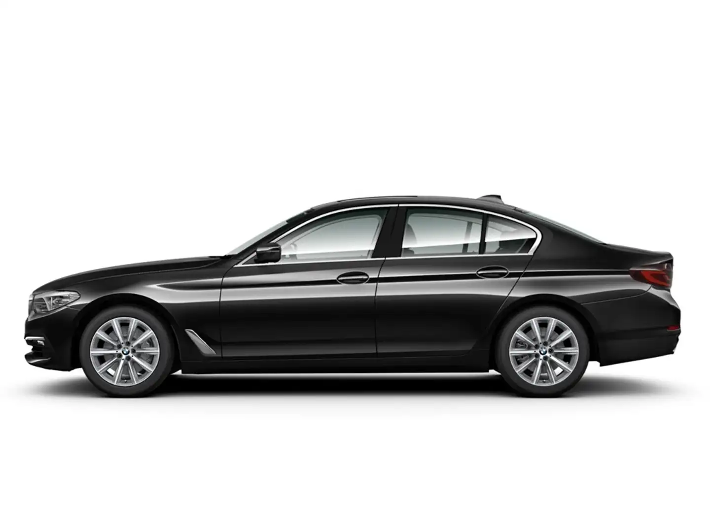 BMW 520 d xDrive Limousine Mild Hybrid EU6d-T Park-Assiste Schwarz - 2