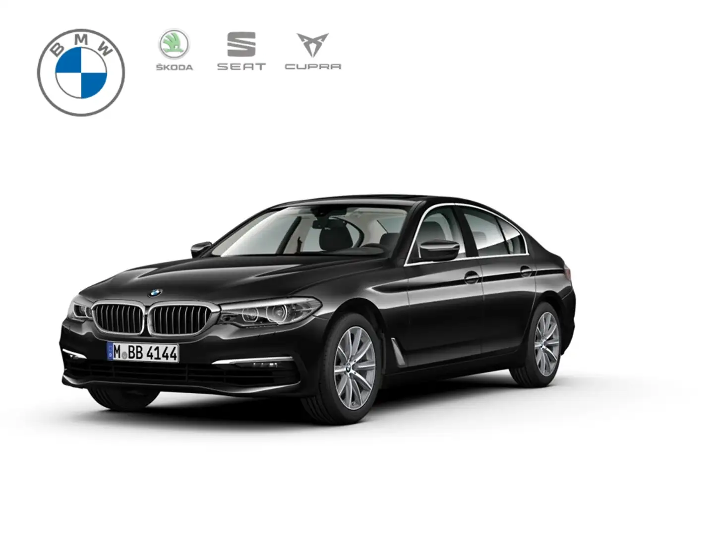 BMW 520 d xDrive Limousine Mild Hybrid EU6d-T Park-Assiste Schwarz - 1