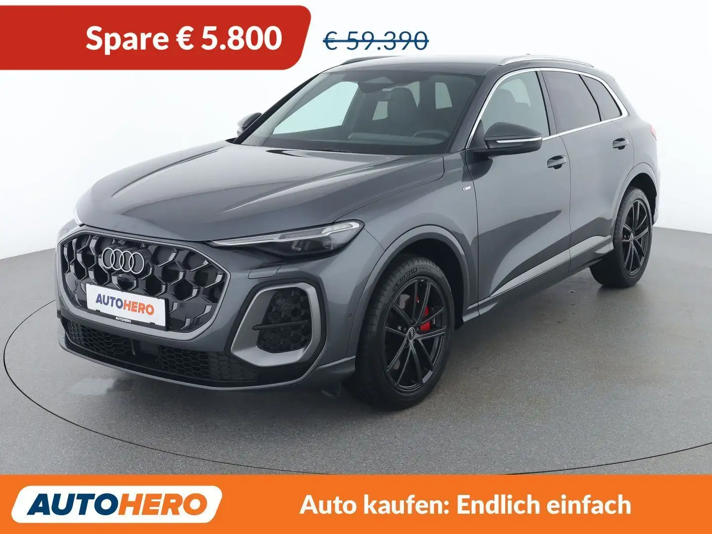 Audi Q5 2.0 TDI Mild-Hybrid quattro S-Line Grau - 1