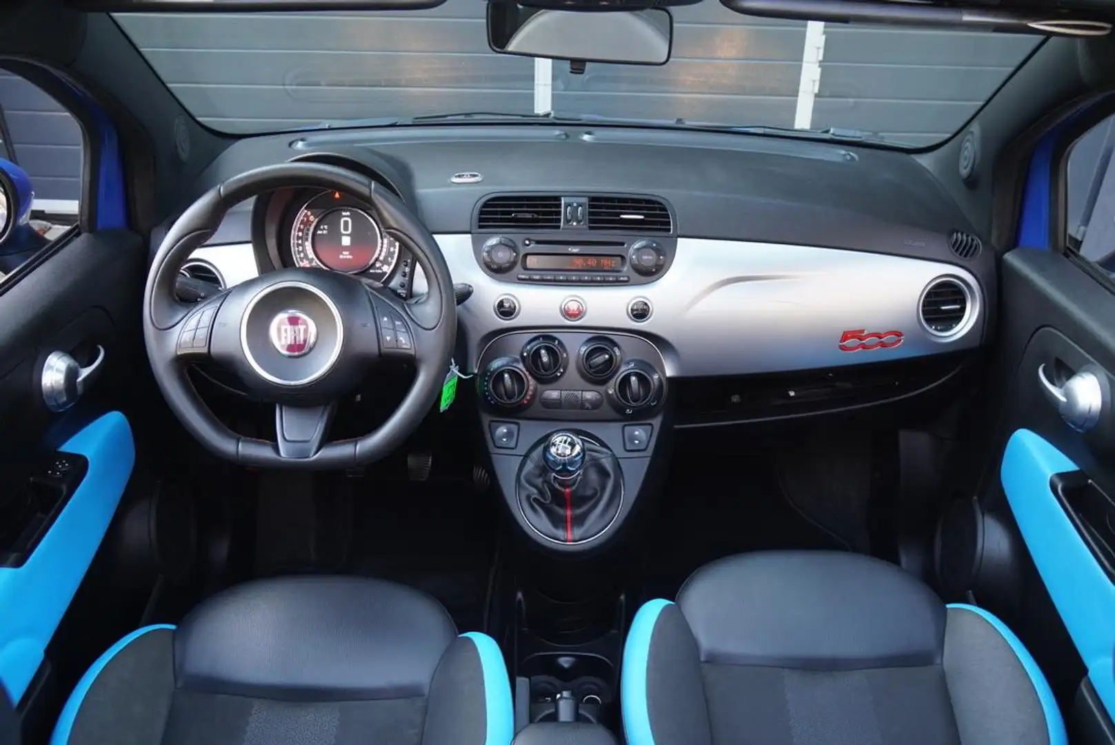 Fiat 500C 1.2 500S DIGITALE COCKPIT LEDER AIRCO PDC ARMSTEUN Blau - 2