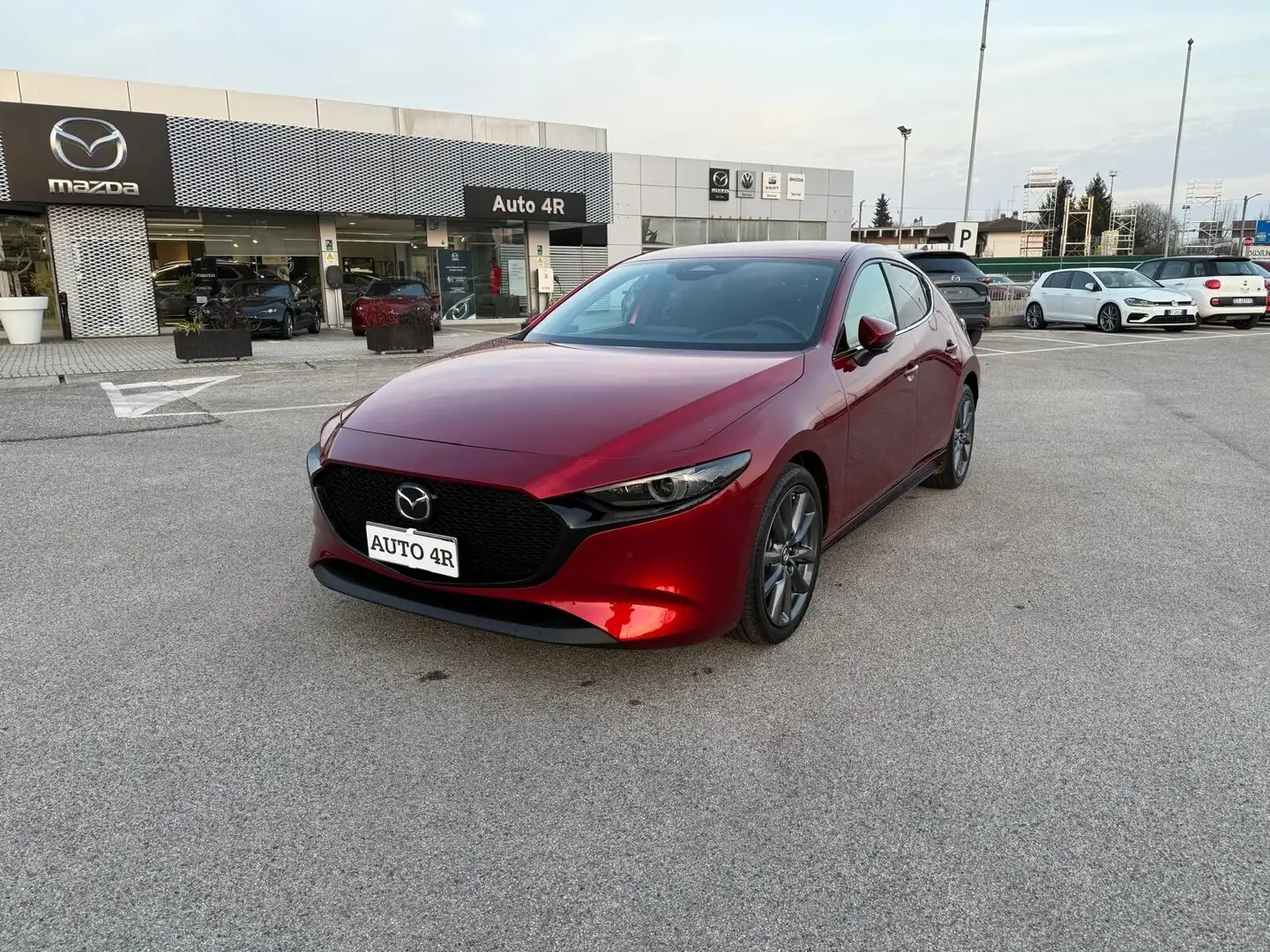 Mazda 3 Mazda3 e-Skyactiv-G M Hybrid Exclusive Line Красный - 1