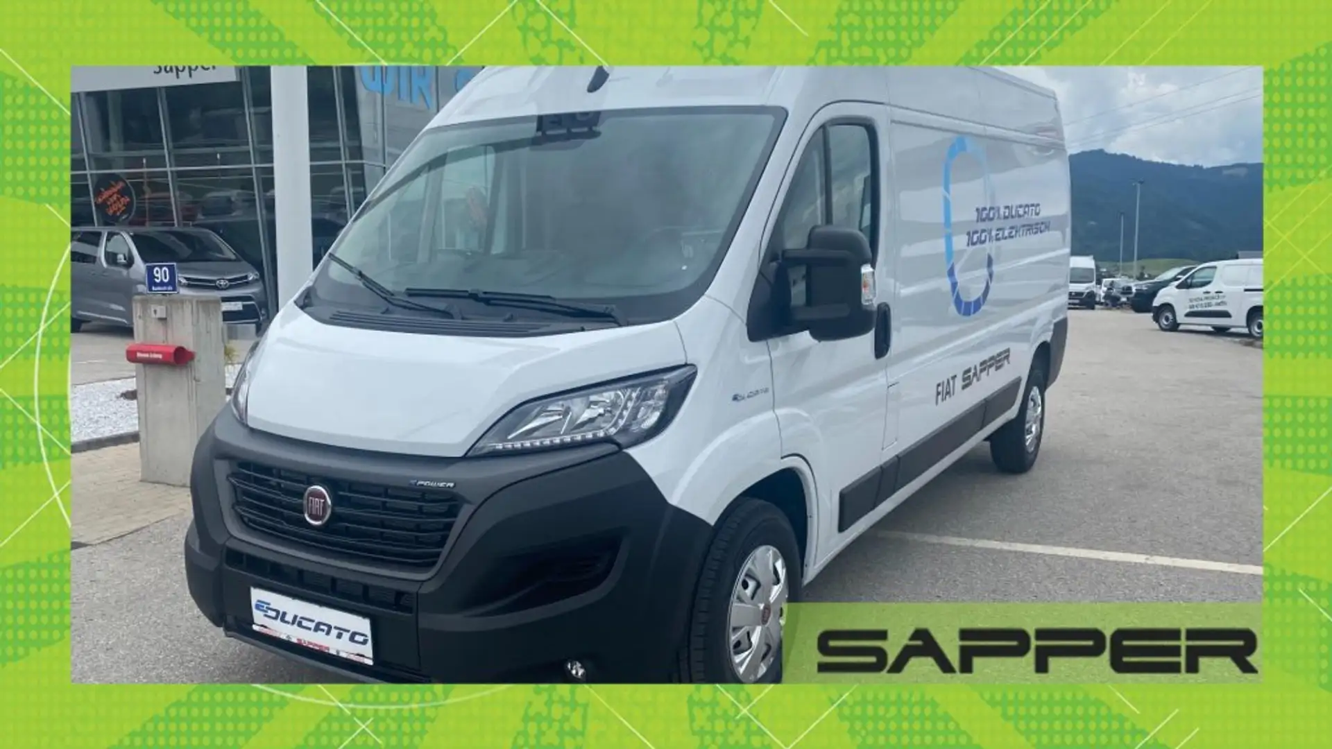Fiat Ducato eDucato L3H2 KASTENWAGEN 42KW Blanc - 1