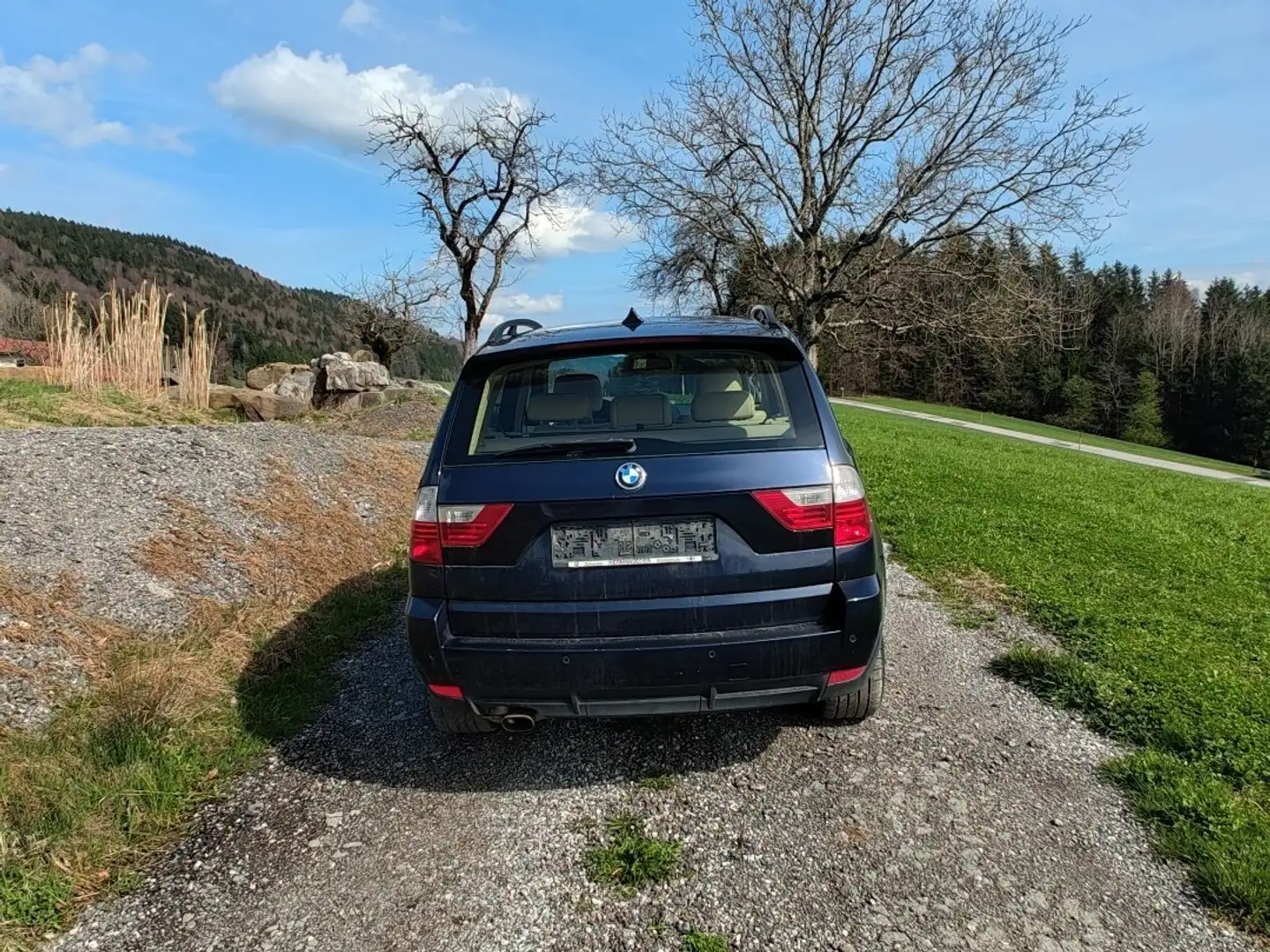 BMW X3 2,0d Österreich-Paket Blau - 2