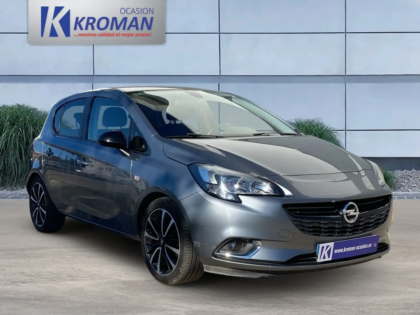 Opel Corsa 1.4 Selective 90 Aut. Plateado - 1