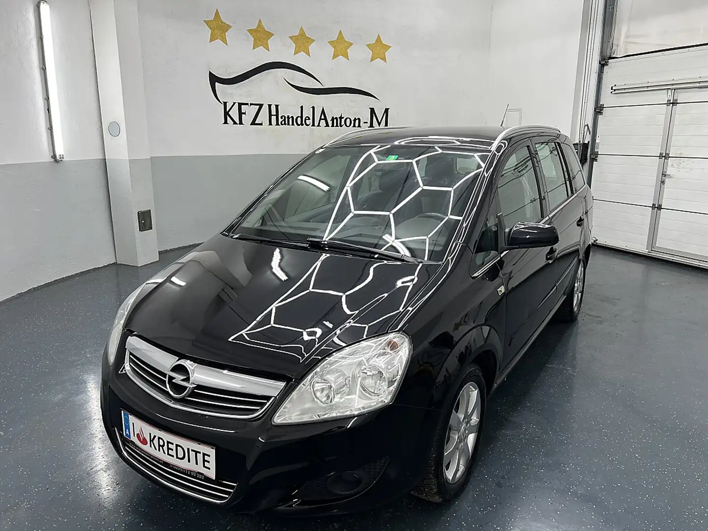 Opel Zafira 1,6 Edition * 7 SITZER * SOFORT FINANZIERUNG MÖ... Schwarz - 1
