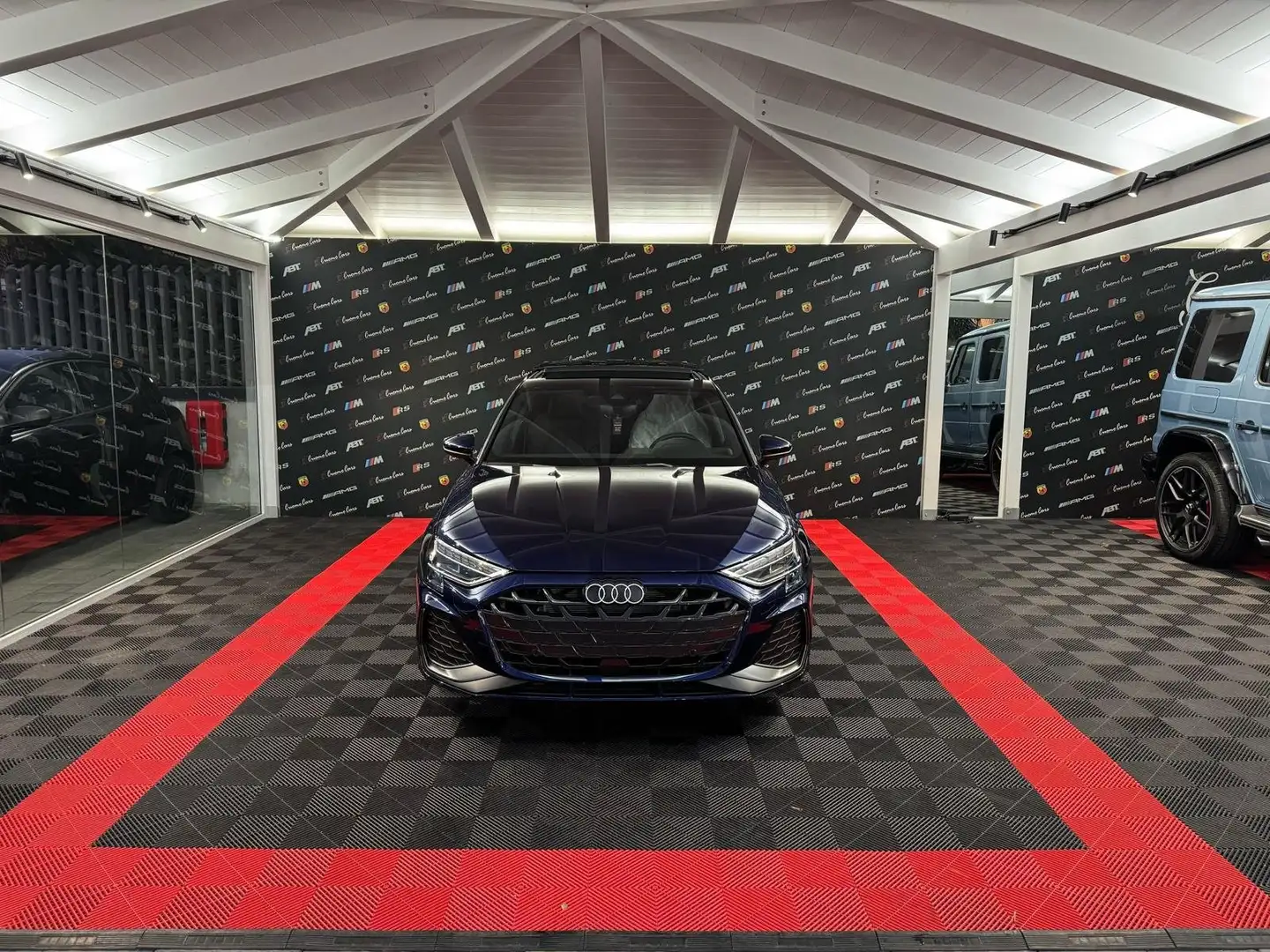 Audi A3 SPB 35 TDI S tronic line edition Bleu - 2