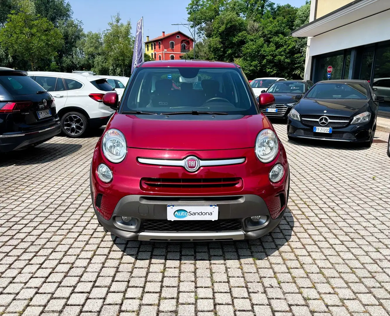 Fiat 500L 500L 1.3 mjt Trekking 85cv OK NEOPATENTATI Rosso - 2
