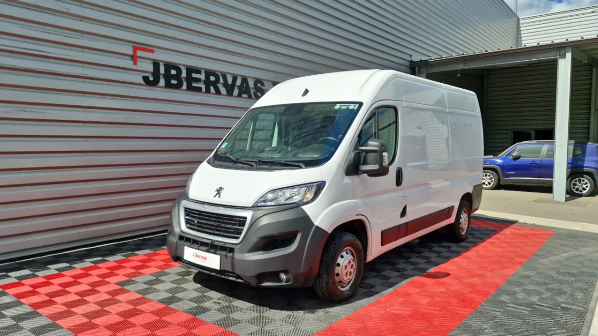 Peugeot Boxer BlueHDi 140 S&amp;S ASPHALT 333 L2H2 Blanc - 1