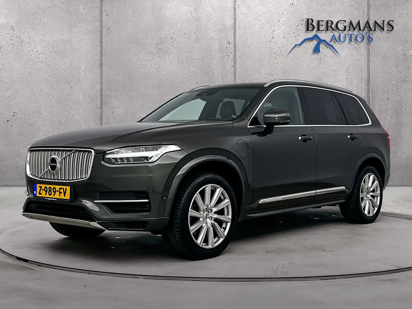 Volvo XC90 - 2.0 T8 Twin Engine AWD Inscription // SCHUIFDAK Gris - 1