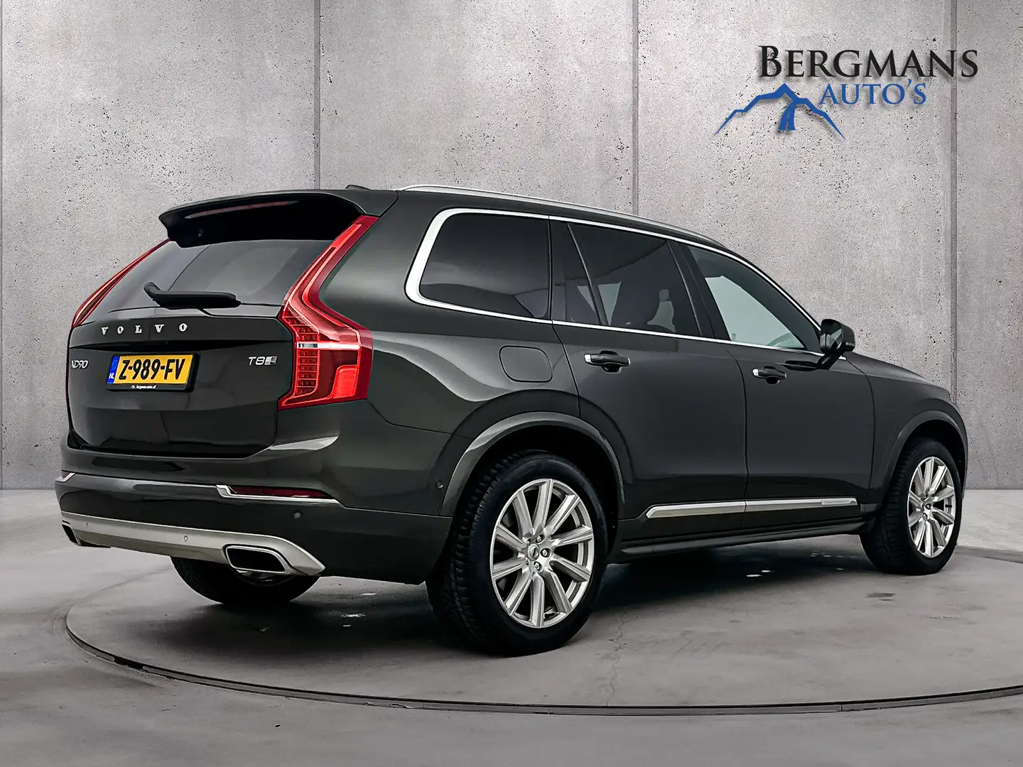 Volvo XC90 - 2.0 T8 Twin Engine AWD Inscription // SCHUIFDAK Gris - 2
