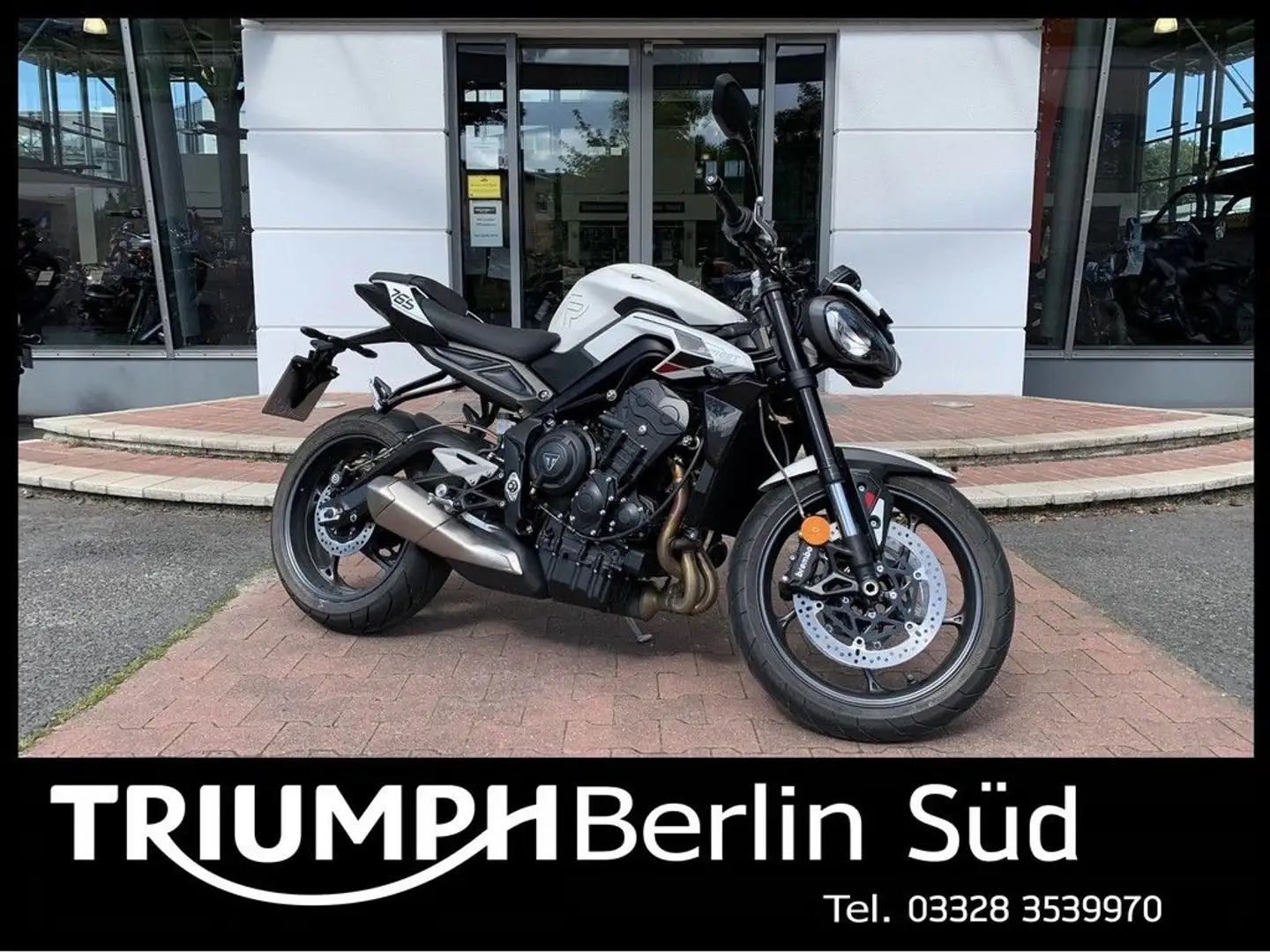 Triumph Street Triple R Blanc - 1
