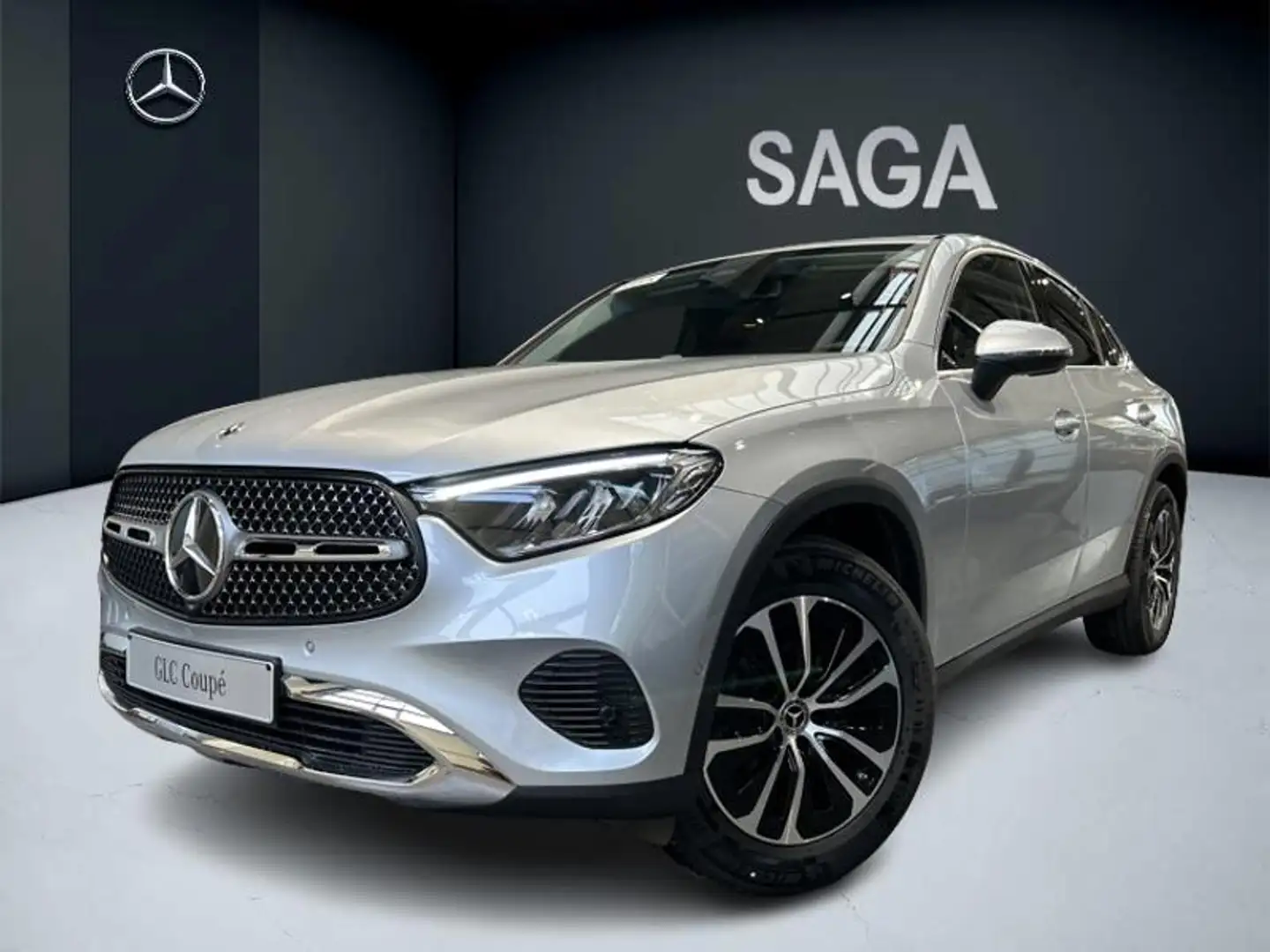 Mercedes-Benz GLC 200 d 4MATIC Coupé Silber - 1