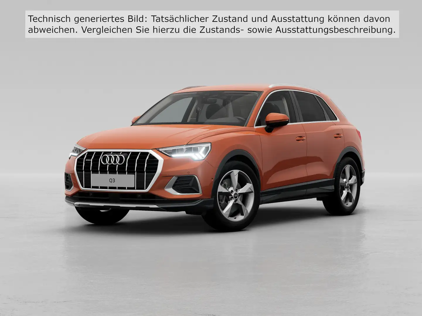 Audi Q3 advanced 40 TFSI qu. AHK NAV+ STDHZG E-KLAPPE Orange - 2