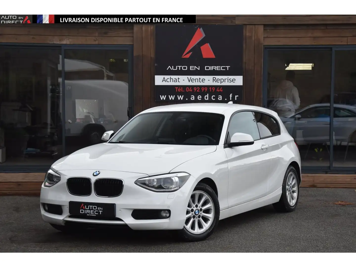 BMW 116 116i - BVA BERLINE F20 Lounge PHASE 1 Blanco - 1