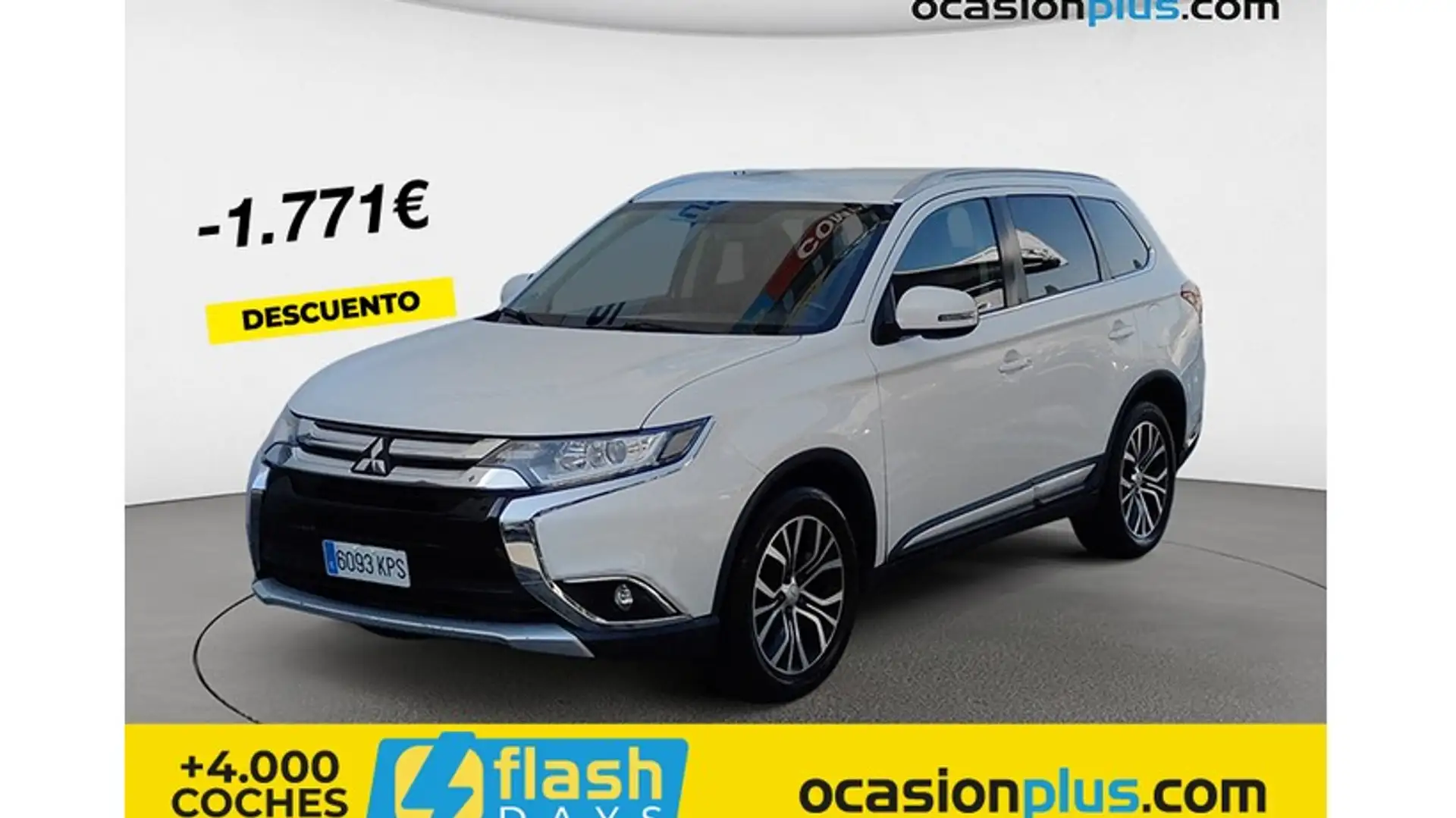 Mitsubishi Outlander 200 MPI Motion 2WD 5pl. CVT Blanco - 1