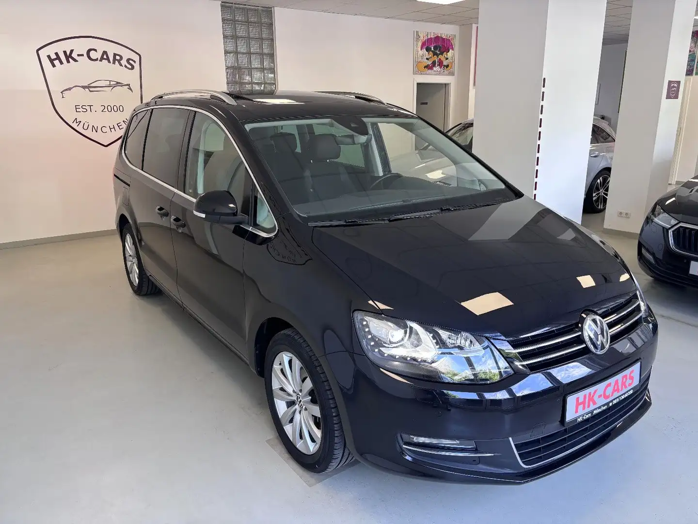 Volkswagen Sharan Highline 1.Hd/DSG/Leder/Panorama/Xenon Negru - 2