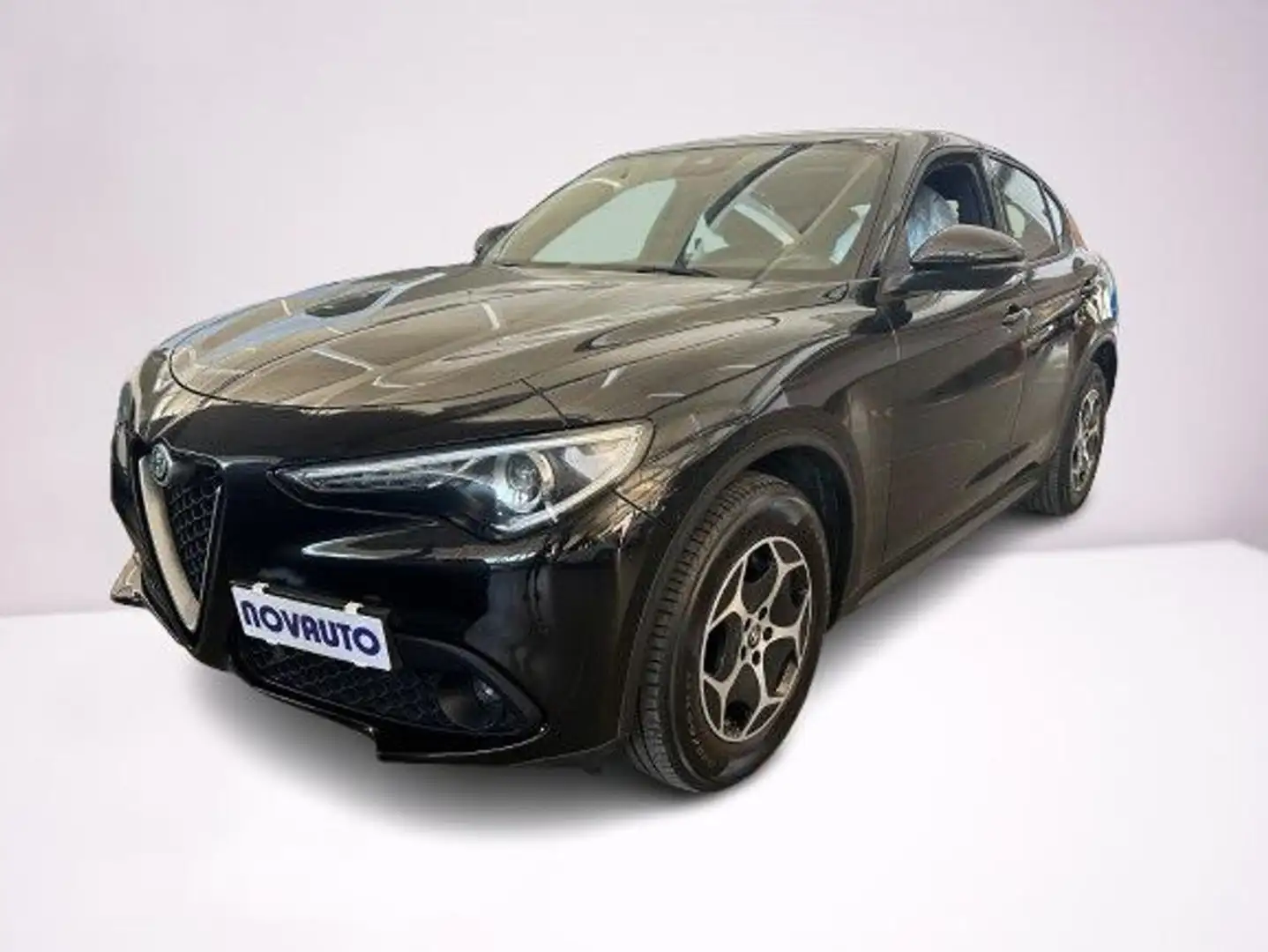 Alfa Romeo Stelvio 2.2 Turbodiesel 190 CV AT8 Q4 Super Business Schwarz - 1