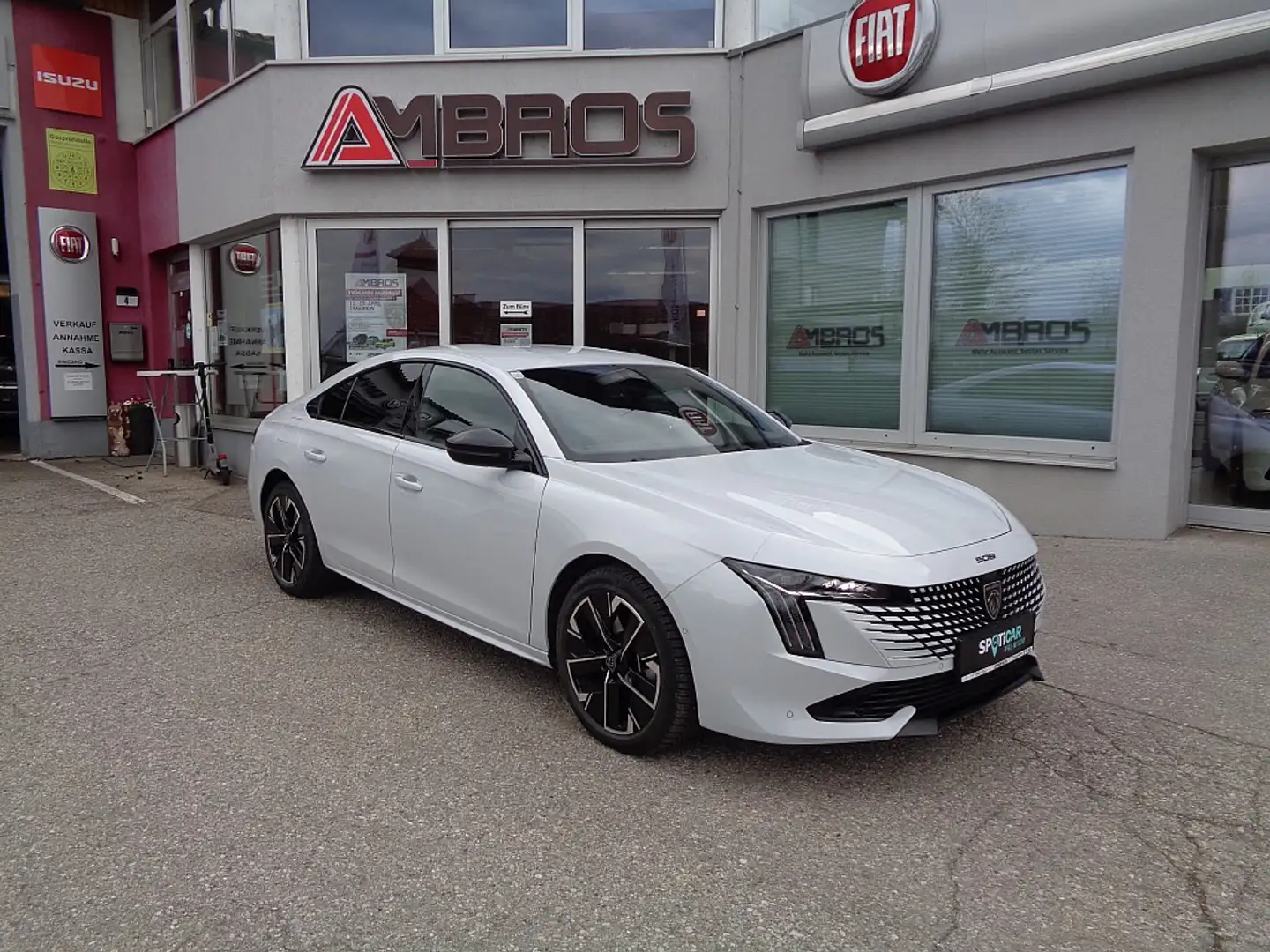 Peugeot 508 Hybrid Limousine 225 PHEV e-EAT8 GT Automatik Weiß - 1